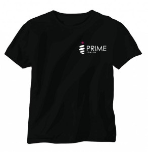 black t-shirt PRIME Italia